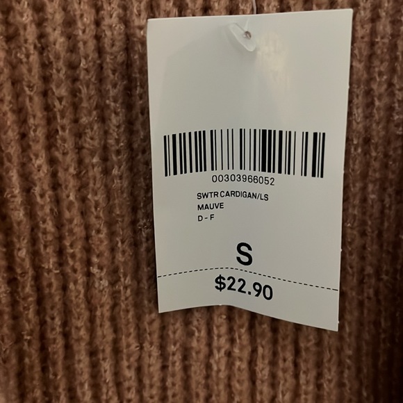 Mauve Cardigan - Picture 2 of 5